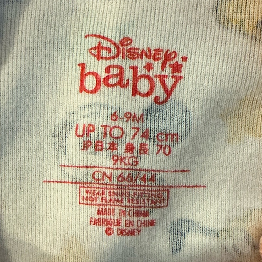 KIDS: Disney Mickey Mouse, Minnie Mouse, Daisy, Donald Pluto Rainbow Star Onesie - Picture 5 of 5
